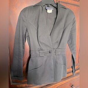 Thierry Mugler  vintage black jacket